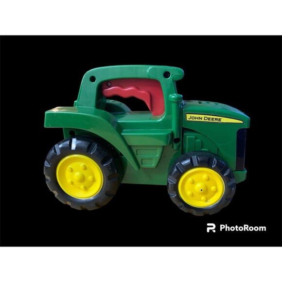John Deere Flashlight Toy Light & Sounds Pop Up Hood Learning Curve Hand Held 8" - Picture 2 of 5